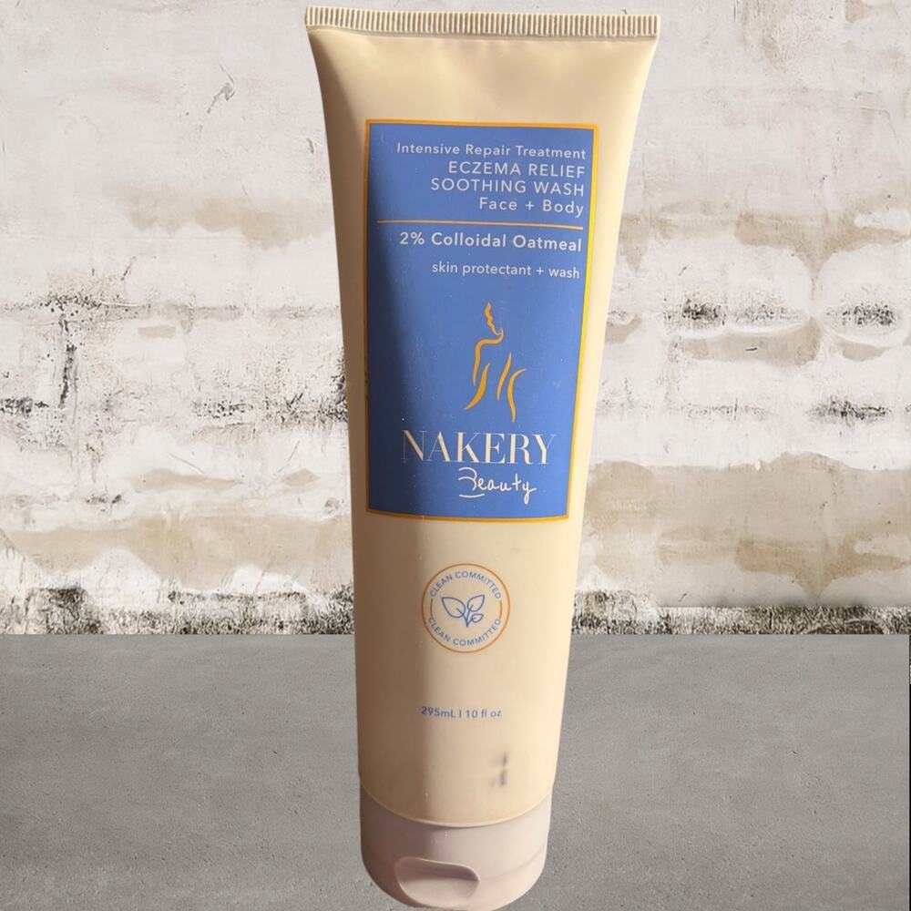 Nakery Beauty Eczema Relief Soothing Wash Face & Body NEW